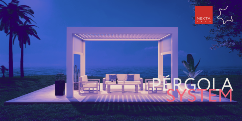 Gestión remota de los sistemas de pérgolas con las soluciones inteligentes de CHERUBINI