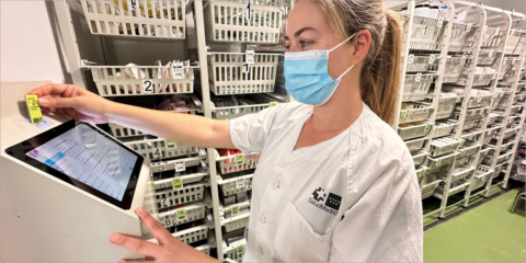 El Hospital Universitario de Móstoles pone en marcha un sistema automatizado de logística