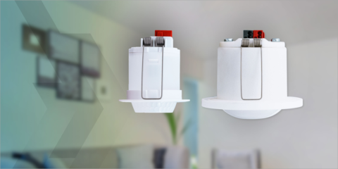 Ahorro de energía con los detectores de presencia L2 y L3 TS con canal HVAC del fabricante MDT