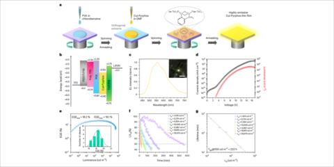 Los investigadores de USTC diseñan un LED de alta eficiencia basado en grupos de yoduro de cobre
