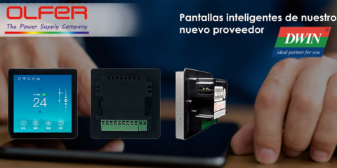 El portfolio de Electrónica OLFER se amplía con la gama completa del proveedor DWIN