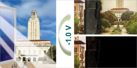 La Universidad de Texas desarrolla un nuevo dispositivo electrocrómico para crear ventanas inteligentes