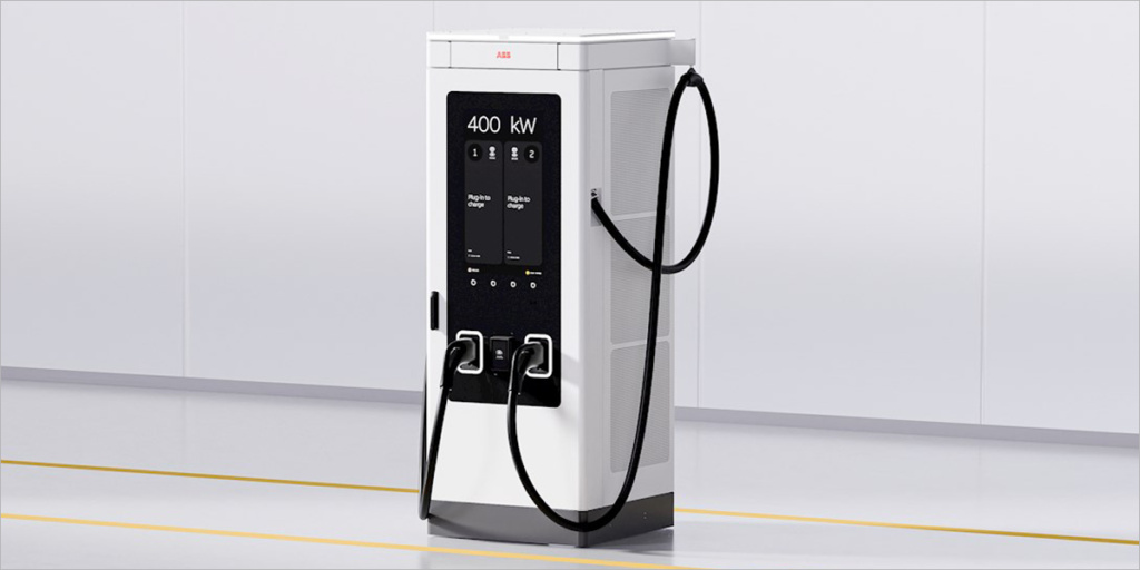 ABB eMobility cargador vehículo eléctrico A400.