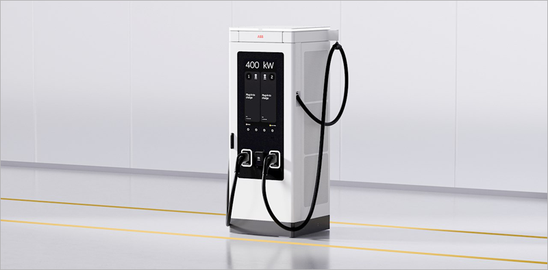 ABB eMobility cargador vehículo eléctrico A400.