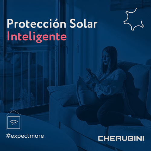 Soluciones de control inteligente de protección solar de Cherubini.