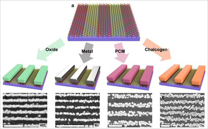 Tecnología semiconductores bidimensional.