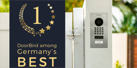 Reconocimiento a DoorBird como ‘El mejor de Alemania para el hogar’ en videoporteros y sistemas de timbres