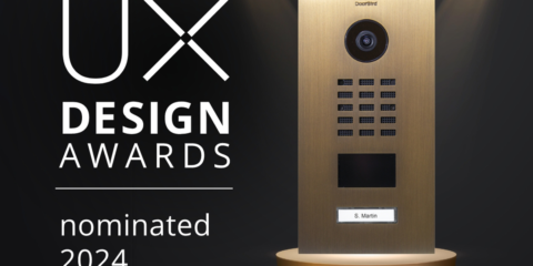 Los videoporteros IP de la serie D21x de DoorBird son nominados en los UX Design Awards