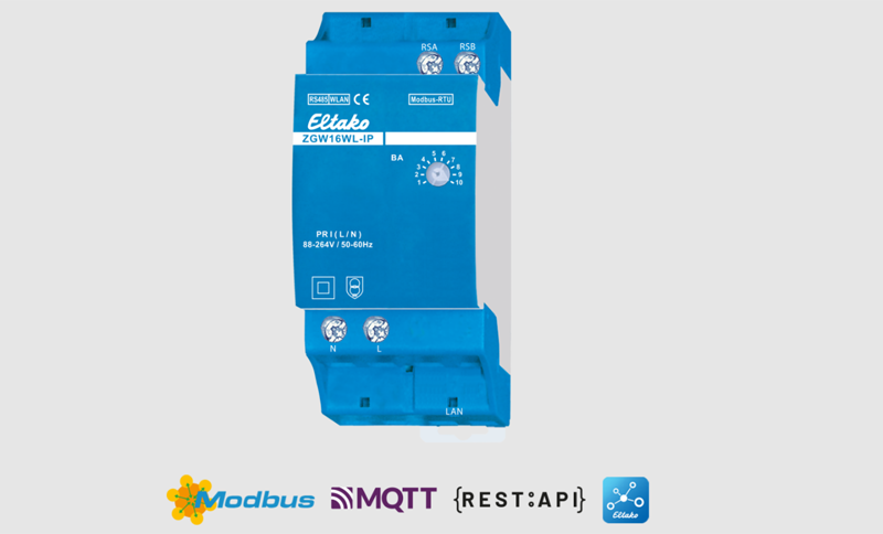 Gateway medidor energía Eltako.