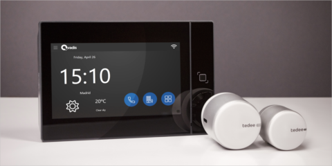 Las cerraduras inteligentes de Tedee son compatibles con el intercomunicador conectado Qvadis