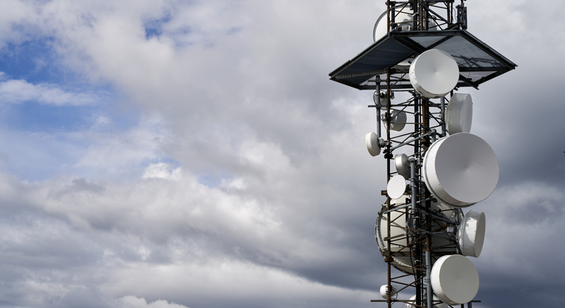 Torre de telecomunicaciones.