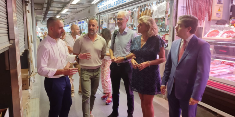 Comienzan los trabajos para mejorar la accesibilidad en el Mercado de Verónicas de Murcia