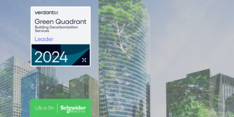 Schneider Electric, reconocido por Verdantix como líder en consultoría de descarbonización de edificios