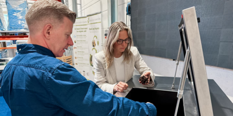 Solución de compostaje automatizado de Mitsubishi Electric para reducir residuos alimentarios