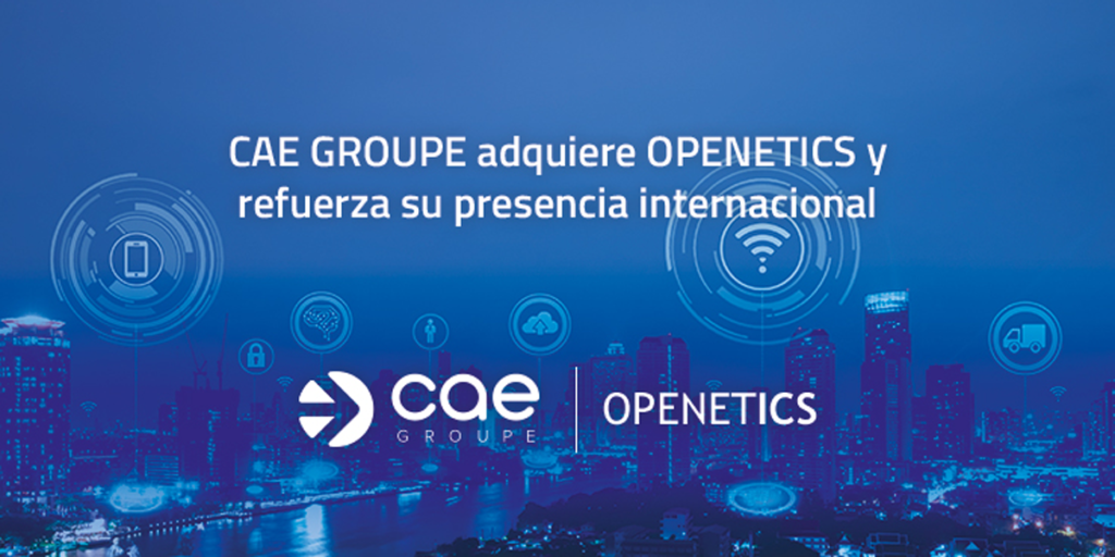 CAE adquiere OPENETCS.