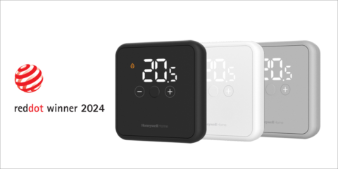 Red Dot Design Award premia al termostato Honeywell Home DT4 de Resideo por su calidad y diseño