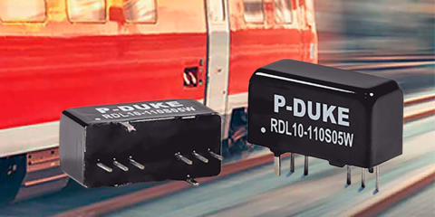 RDL10W, la serie de convertidores CC/CC encapsulados SIP-8 distribuida por Electrónica OLFER