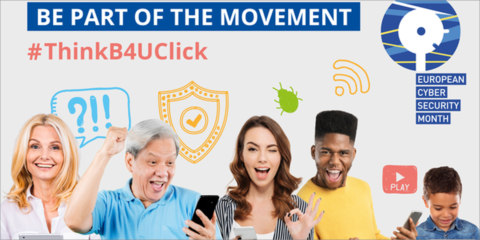 Ingeniería social, tema general del Mes Europeo de la Ciberseguridad para un mundo digital seguro