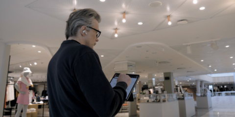 Los almacenes Nordiska Kompaniet se modernizan con la solución de iluminación Helvar Insights