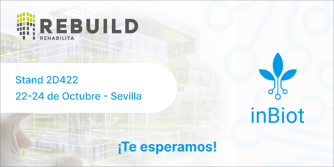 Las soluciones de monitorización de la calidad del aire de inBiot se exponen en Rebuild Rehabilita