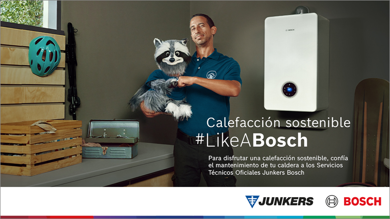 Junkers Bosch campaña Servicio Técnico Oficial.