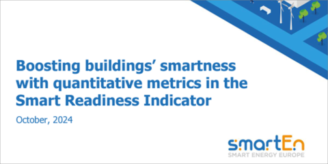 Un documento de SmartEn muestra métricas de energía para el indicador de preparación inteligente