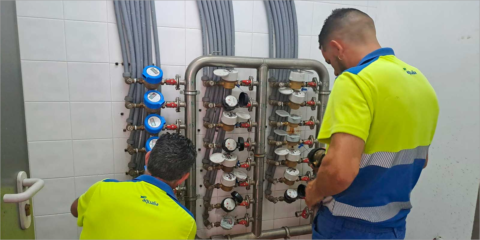 El municipio de Tomiño reduce las fugas de agua con la instalación de contadores inteligentes