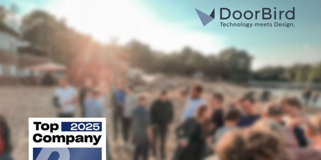 DoorBird Premiada como Top Company.