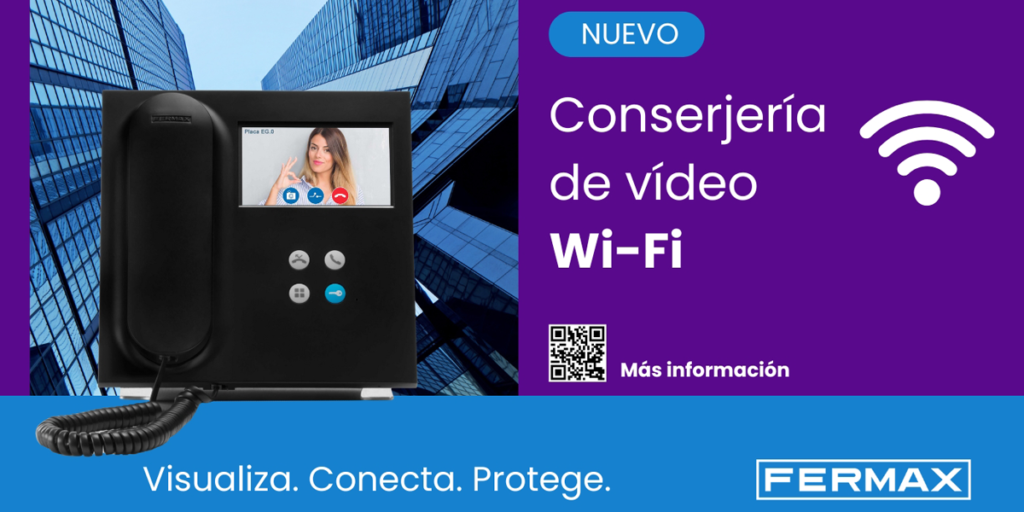 Nueva conserjería de vídeo DUOX PLUS de FERMAX.