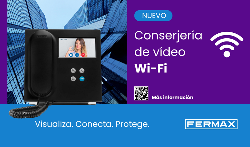 Nueva conserjería de vídeo DUOX PLUS de FERMAX.