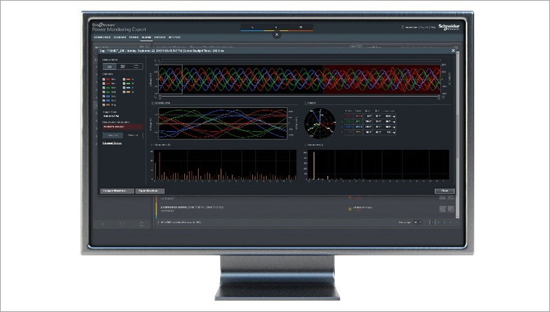 Software Ecostruxure Power Monitoring Expert de Schneider Electric.