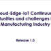 Documento ‘Continuum Cloud-Edge-IoT: oportunidades y desafíos para la industria manufacturera’ de la Alianza AIOTI