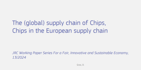 Nuevo informe sobre los cambios en la cadena de suministros de chips en Europa y a nivel mundial