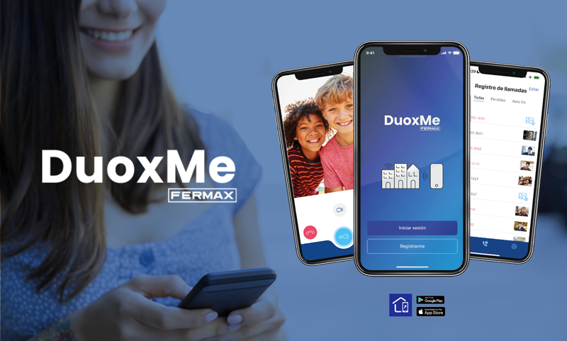 La nueva aplicación de desvío de llamadas DuoxMe de FERMAX refuerza la protección de datos 