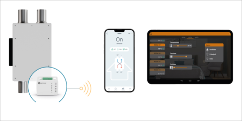 Control de los equipos de climatización individuales a través de la gama de controladores Aidoo de Airzone