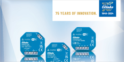Eltako presenta el nuevo telerruptor-relé y el dimmer de su serie 64 compatibles con Matter