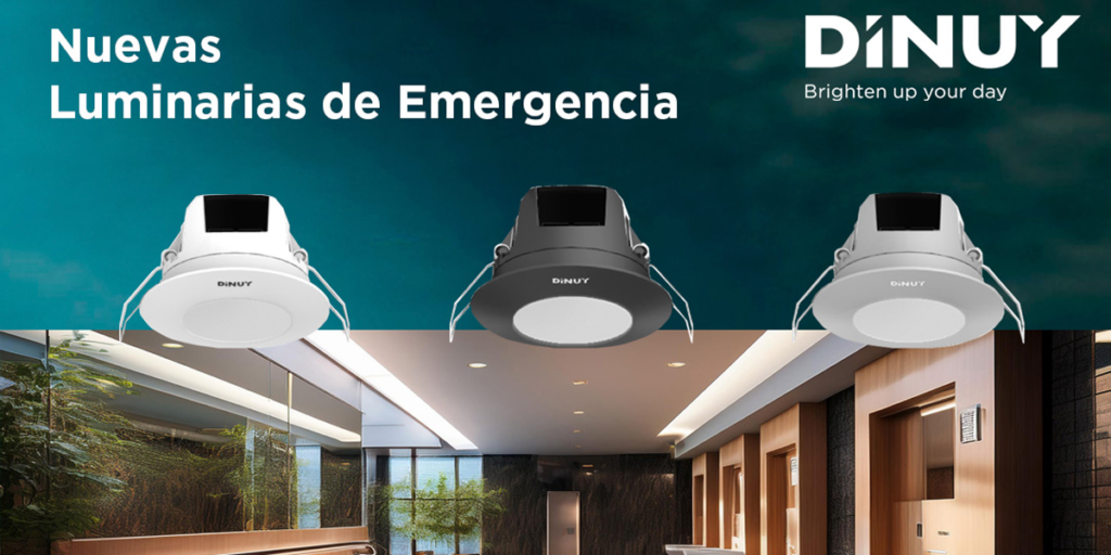 Nuevas luminarias de emergencia de Dinuy.