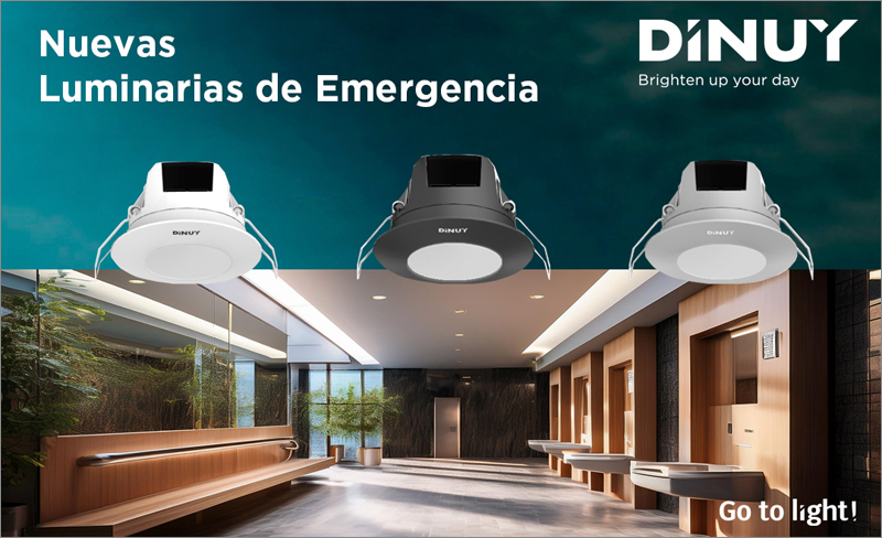 Nuevas luminarias de emergencia de Dinuy.