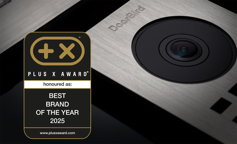 Sello Plus X Award para DoorBird.