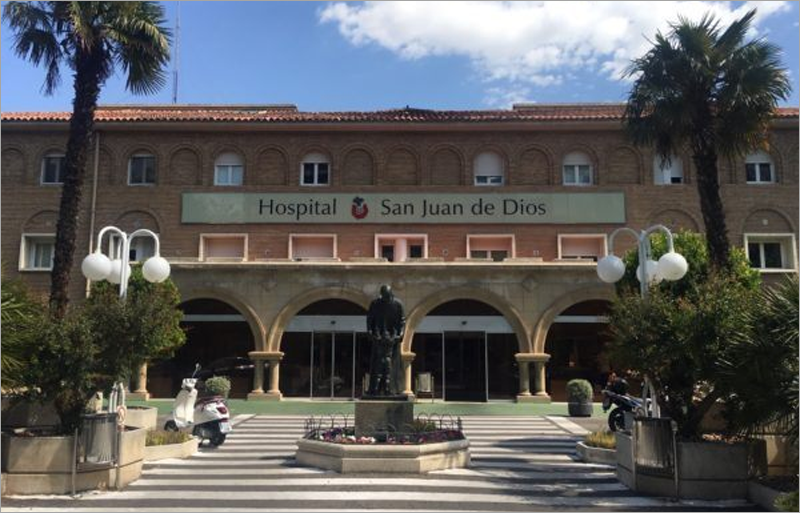 Hospital de San Juan de Dios de Zaragoza.