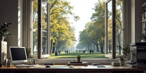 Crean una ventana inteligente que se abre y cierra automáticamente según la temperatura y lluvia