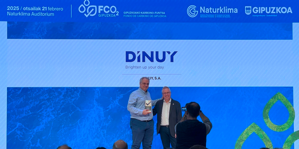 Dinuy reconocimiento por su sostenibilidad.