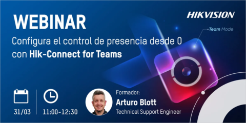 Hikvision impartirá un webinar sobre cómo configurar el control presencial con Hik-Connect for Teams
