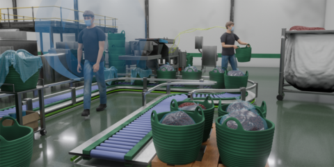 La simulación virtual del IBV analiza la ergonomía de los entornos laborables mediante avatares