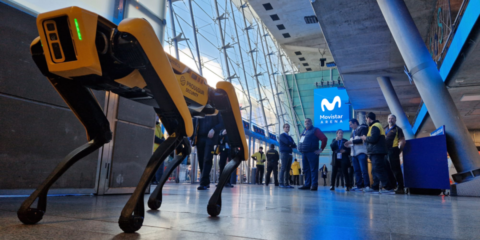 El Movistar Arena acoge la prueba de tecnología 5G Standalone en la banda de ondas milimétricas 26 GHz