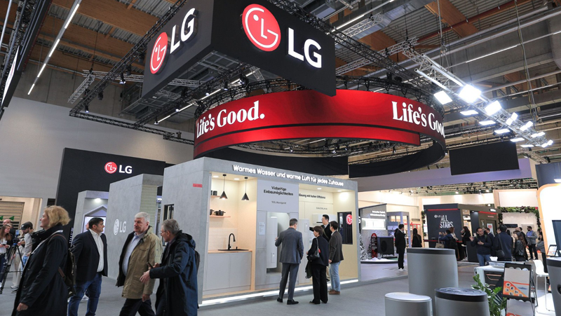 Stand de LG en ISH 2025.