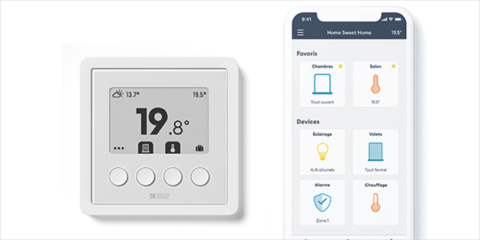 Vivienda conectada y bioclimática con el control inteligente de Tywell 2050 de Delta Dore