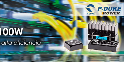 Electrónica OLFER incluye en su catálogo convertidores compactos de las series LCD50W y FED100W