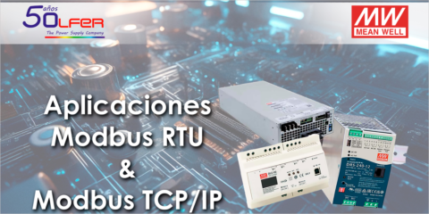 Electrónica OLFER presenta aplicaciones Modbus para el control de suministros de energía