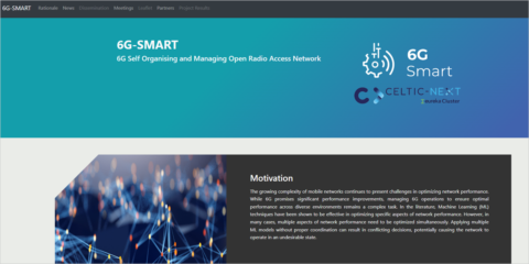 El proyecto 6G-Smart desarrollará redes 6G capaces de autorrepararse y autoconfigurarse